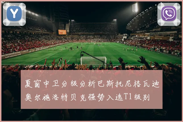 夏窗中卫分级分析巴斯托尼格瓦迪奥尔施洛特贝克强势入选T1级别