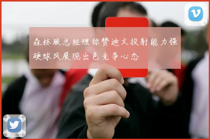 森林狼总经理称赞迪文投射能力强硬球风展现出色竞争心态